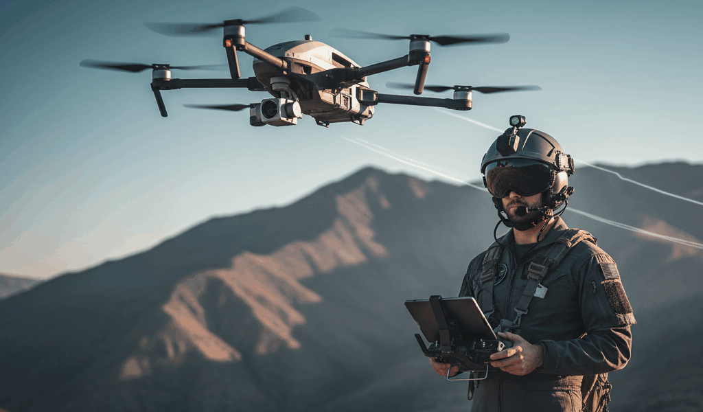 Professional featured image for drone pilot certification article: How Drones Actually Fly. High qua