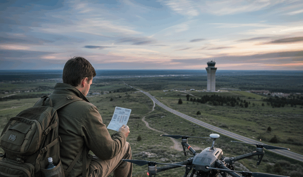 Professional featured image for drone pilot article: Failed Part 107? Retake Rules and How Long to W