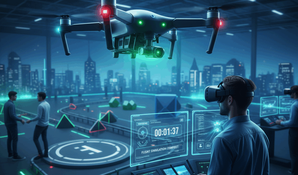 Professional featured image for drone pilot certification article: The Fastest Way to Get Test-Ready