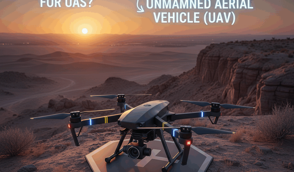 Professional featured image for drone pilot certification article: What is another term for UAS. Hig