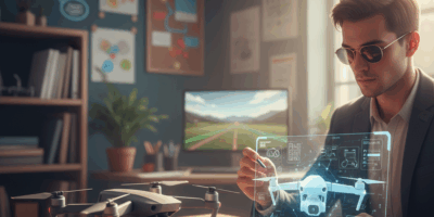 Professional featured image for drone pilot certification article: The Study Method That Works for V