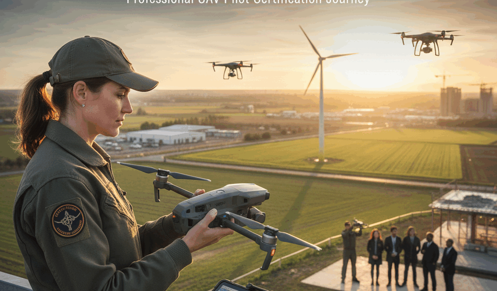 Professional featured image for drone pilot certification article: Your First 30 Days as a Certified