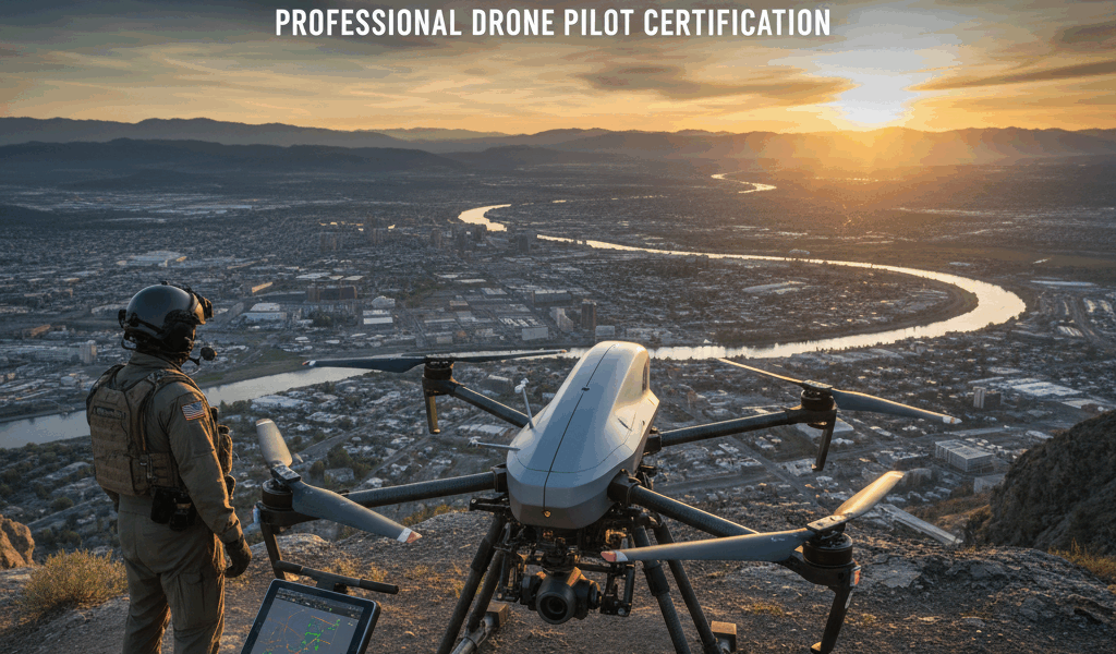 Professional featured image for drone pilot certification article: 5 Facts About Part 107 Most Websi