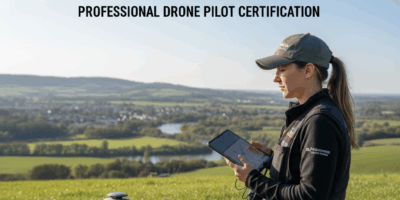 Professional featured image for drone pilot certification article: 3 Things Every Part 107 Candidate