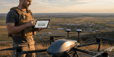 Professional featured image for drone pilot certification article: How to Read NOTAMs Without Gettin