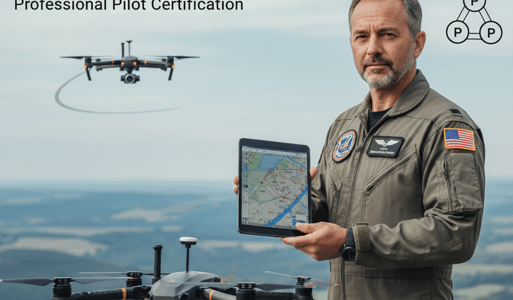 Professional featured image for drone pilot certification article: How to Use PAVE and 3P to Answer 