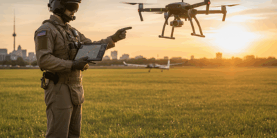 Professional featured image for drone pilot certification article: What Qualifies as a Small UAS. Hi
