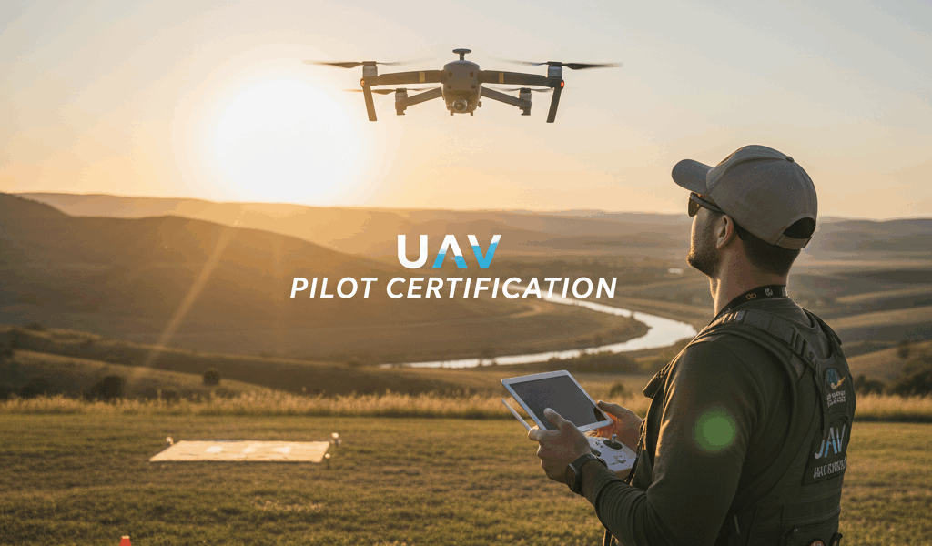 Professional featured image for drone pilot certification article: How to Know When You Are Ready to