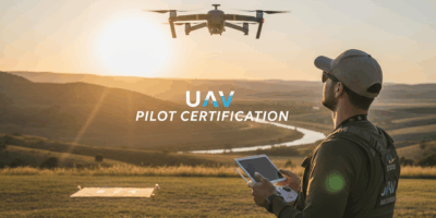 Professional featured image for drone pilot certification article: How to Know When You Are Ready to