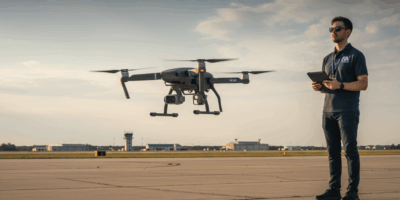 Professional featured image for drone pilot certification article: The FAA Examiner Mindset Explaine