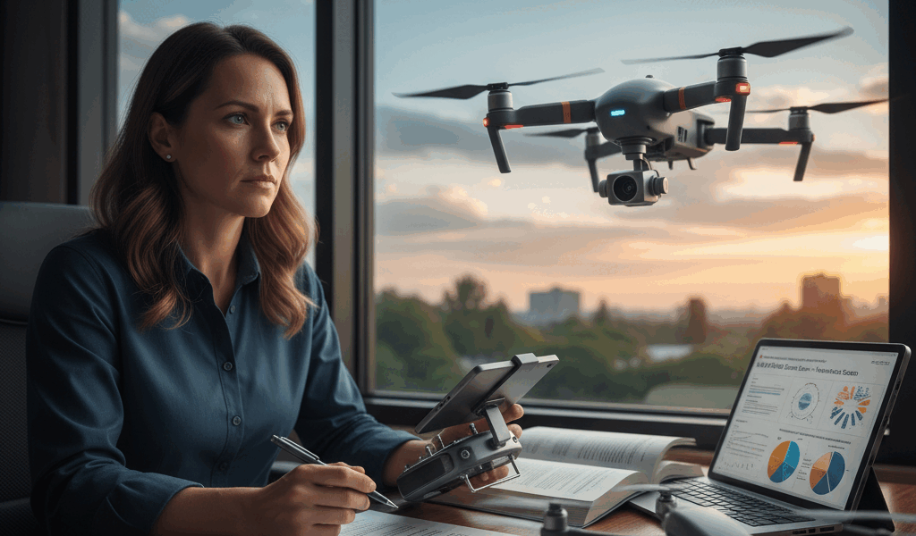 Professional featured image for drone pilot certification article: The Human Factors Questions That 