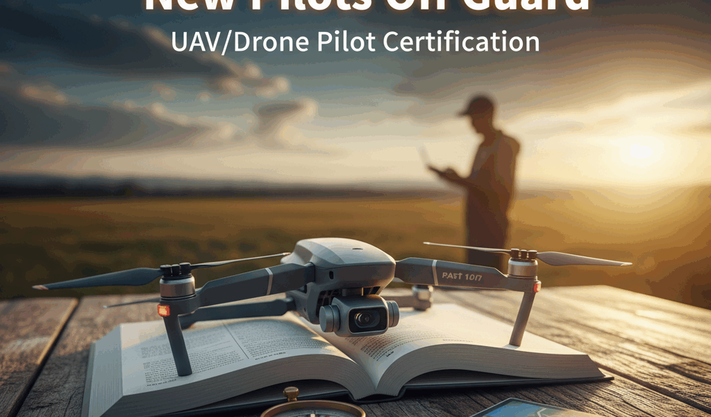 Professional featured image for drone pilot certification article: 5 Part 107 Rules That Catch New P